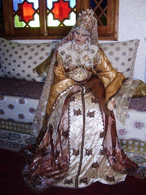 سحر التكشيطة المغربية  صفراء للعروسة3